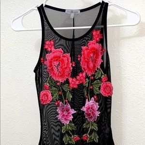 Floral bodysuit
